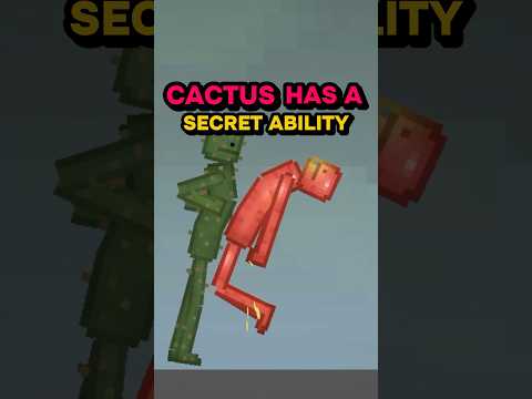 Cactus Has A SECRET ABILITY In Melon Playground!? 😱🌵