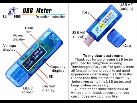 OLED USB 3.0 Charge-Voltage Meter Review-Overview