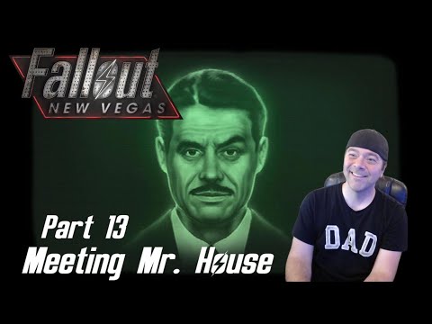 FALLOUT NEW VEGAS | MEETING MR. HOUSE | PART 13 | FIRST TIME PLAYTHROUGH & REACTION