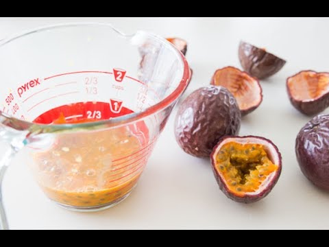 How To Make Passion Fruit Syrup