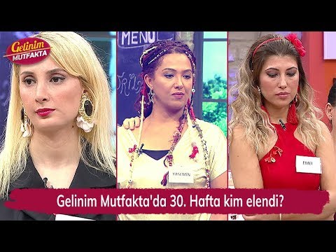 Gelinim Mutfakta'da 30. Hafta kim elendi?
