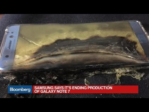 Samsung Stock Plunges After Decision to Stop Making Note 7
