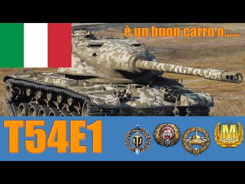 World of Tanks T54E1 Review ITA