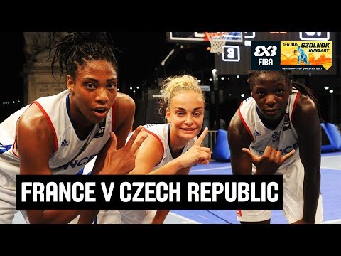 France v Czech Republic - Final - FIBA 3x3 U18 Europe Cup Qualifier 2017 - Szolnok, Hungary