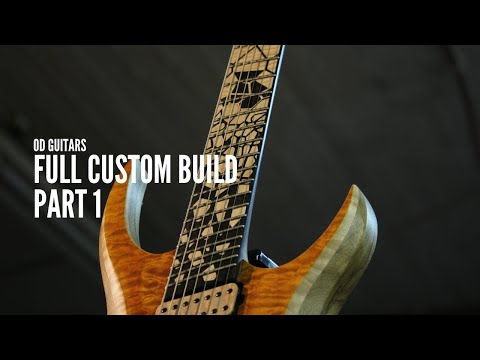 Making of Rhea Namm 2019 - Part1 | OD Guitars #odguitars #nammshow #makingof