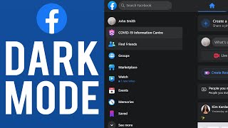 How To Enable Dark Mode on Facebook PC (2021)