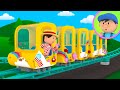 A Roller Coaster Goes To Carl S Car Wash Cartoon For Kids
