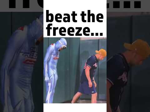 he beat the freeze 👏