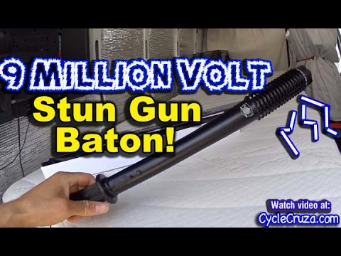 9 Million Volt Stun Gun Baton WhoopAss