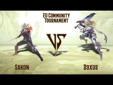 Sakon (Geralt) VS D3xus (Siegfried) - EU Community Tournament (26.04.2020)