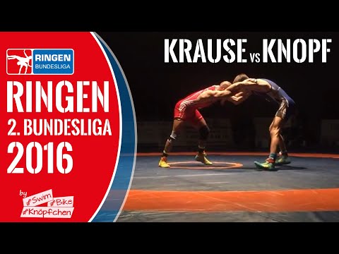 Ringen 2. BUNDESLIGA | FC Erzgebirge Aue vs AC Germania Artern | Emanuel Krause vs Stephan Knopf