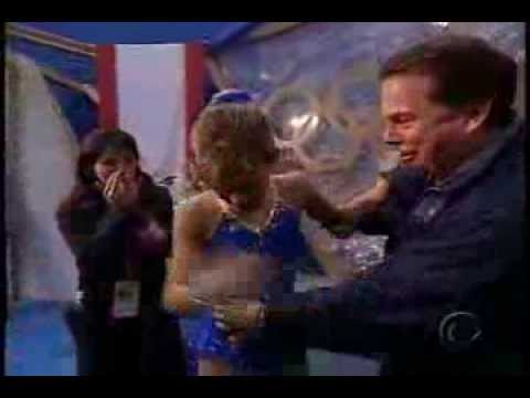 Worst reaction to winning a gold medal