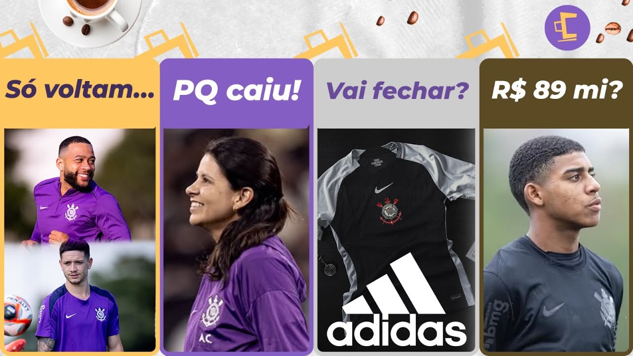 Corinthians: Memphis e Garro voltam juntos l Adidas fechou? l PQ médica caiu l O jogador de 89 mi e+