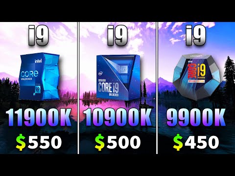 Core i9 11900K vs Core i9 10900K vs Core i9 9900K | PC Gaming Tested