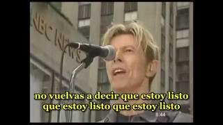 David Bowie - New Killer Star - subtitulada español