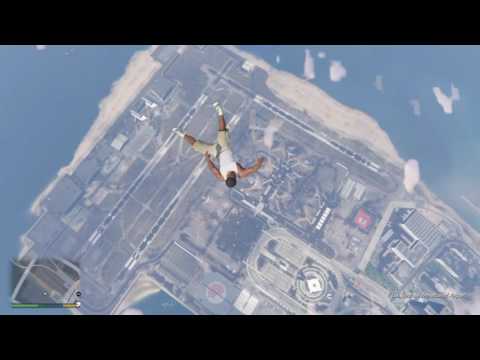 Franklin Falling - GTAV