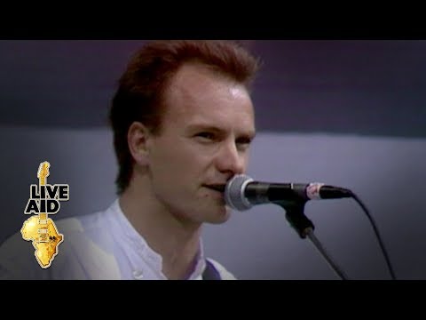 Sting - Roxanne (Live Aid 1985)