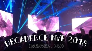 Decadence  Colorado NYE 2018 (recap of best drops and visuals) 12.30-31.17