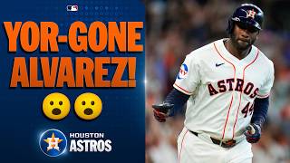 Yordan Alvarez CRUSHES a grand slam for the Astros! ???????? (Triple Crown leader in the AL!)