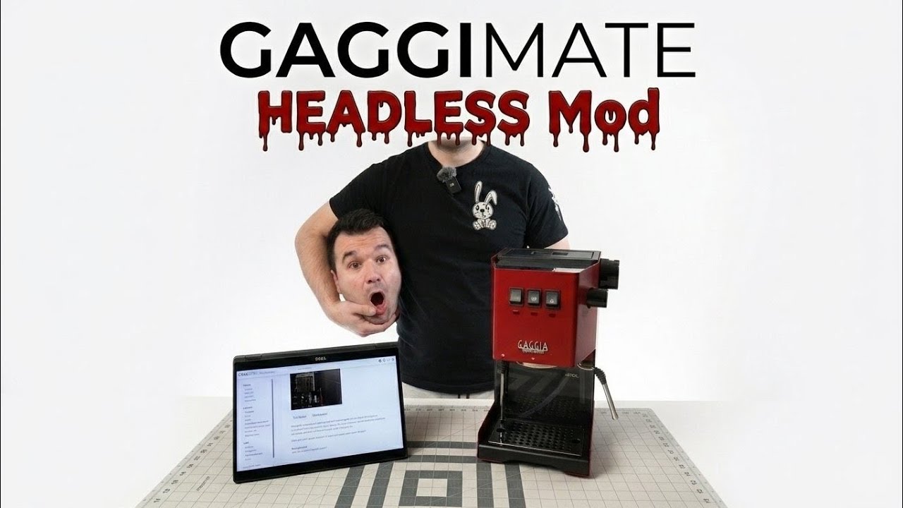 Gaggimate Headless Mod Tutorial