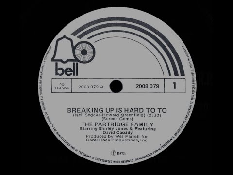 Breaking Up Is Hard To Do – The Partridge Family (Original Stereo)