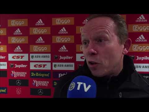 Reactie van Boessen na afloop van het duel met Jong Ajax
