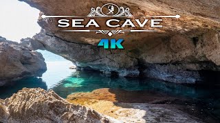 Sea Cave | 4K | Ambience by Alpha | Visuals & Sounds