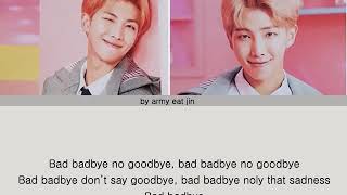 Download lagu BTS (Rap Monster) - badbye (with eAeon) (Color Coded Lyrics_Eng) mp3