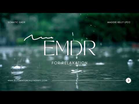 5-Min Self Administered EMDR for PTSD | Bilateral Beats & Rain Sounds for Calm & Vagus Nerve Toning