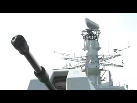 HMS Iron Duke F234 Fires Sea Wolf Missile Using Latest Artisan 3D Radar