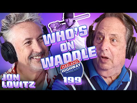 JON LOVITZ isn't sure who's on first in a war of words and waddles! Calm down and Eat your ice cream