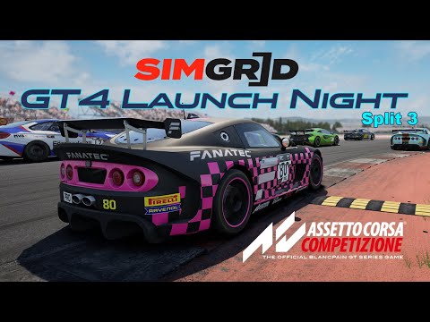 The Sim Grid | GT4 Launch Night | Ginetta G55 GT4 | Misano