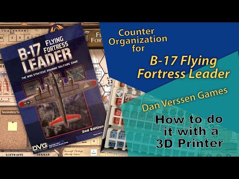 Organizing B-17 Flying Fortress Leader Using a 3D Printer