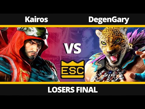 ESC 55 - Losers Final - Kairos (Shaheen) Vs. DegenGary (King) - Tekken 8 UK Local Tournament