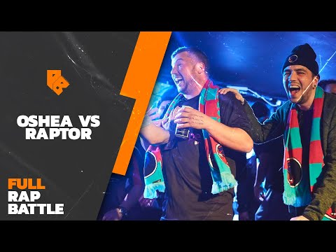 Oshea vs Raptor Warhurst | Premier Battles | Rap Battle