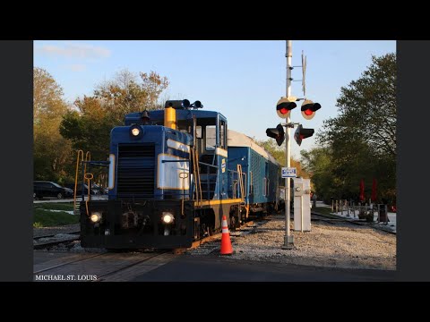 First trains since 1937: Restored Melville, RI Siding (Part 2)
