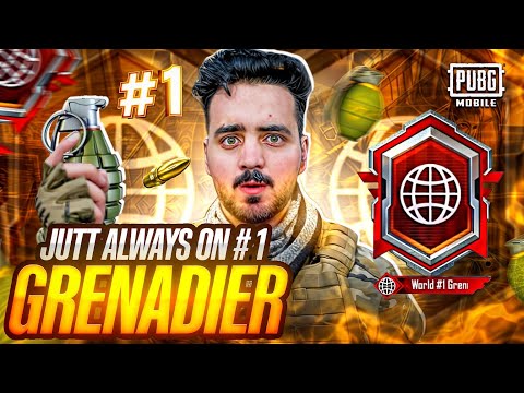 WORLD #1 GRENADIER AGAIN ? BEST GRENADE GAMEPLAY IN PUBG MOBILE 