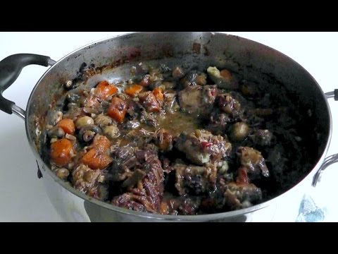 How to cook BEEF BRISKET STEW in Red wine One Pot...