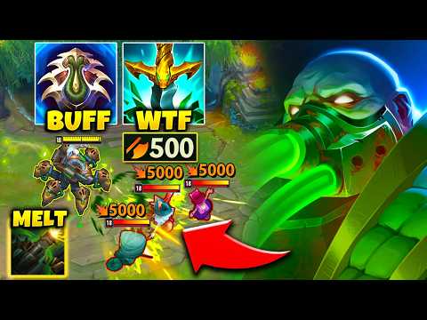 WHEN URGOT HAS 500 AD AND 100 LETHALITY, YOU DIE INSTANTLY! (BUFFED PROFANE HYDRA)