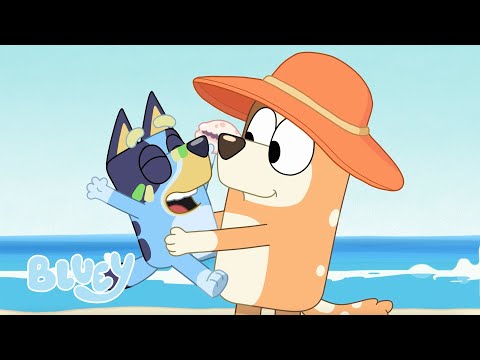 Capa de Os melhores momentos azuis | Bluey Português Brasil Canal Oficial