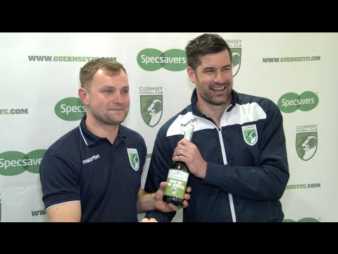 Jakub's last game for Guernsey FC