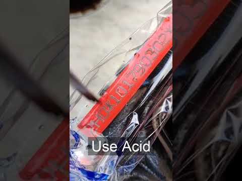 The Best Way to Change Engine Number Easily #automobile #autoparts #shortsfeed #shortsvideo #shorts