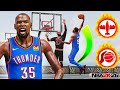 THIS PRIME KEVIN DURANT BUILD Is OVERPOWERED On NBA 2K26 LIMITLESS RANGE CONTACT DUNKS IN 2K26