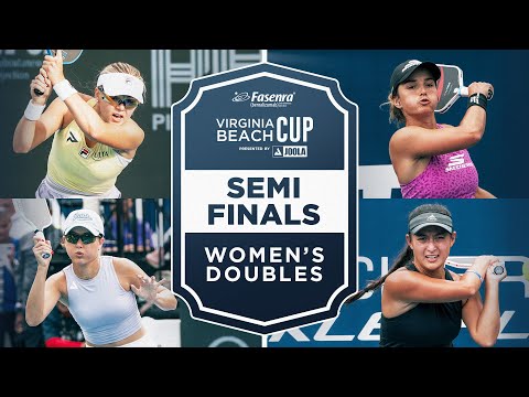 Waters/Bright v Parenteau/Jd.Kawamoto at the Fasenra Virginia Beach Cup presented by Joola