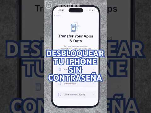 Cómo desbloquear tu iPhone si olvidas tu nueva contraseña