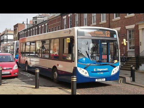 Route E2: 27740/NK11 BGY-Stagecoach Sunderland-ADL Enviro 300