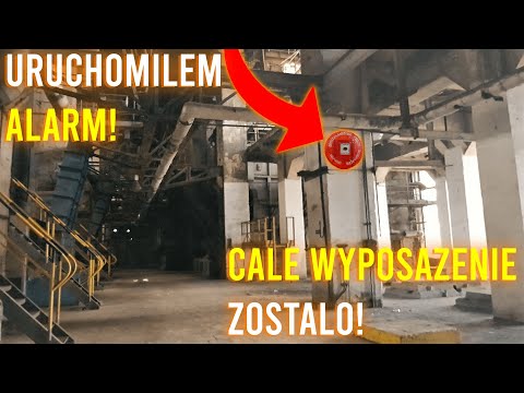 OPUSZCZONA ELEKTROWNIA URBEX - UCIECZKA I ALARM, ZABYTKOWE MASZYNY ORAZ MNÓSTWO WYPOSAŻENIA Część 1