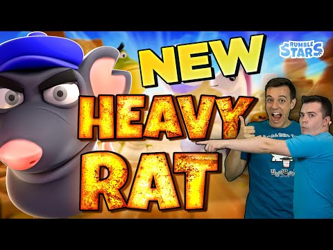 HEAVY RAT GAMEPLAY! NEW RUMBLER in RUMBLE STARS! CAN he change the GAME? - YouTube