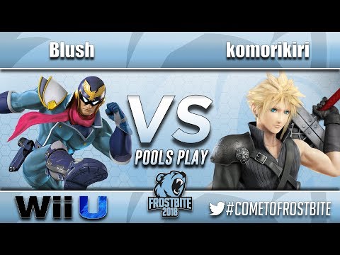 SSN | Blush (Captain Falcon) vs. 2GG | Komorikiri (Cloud, Sonic) - Wii U Pools Play - Frostbite 2018