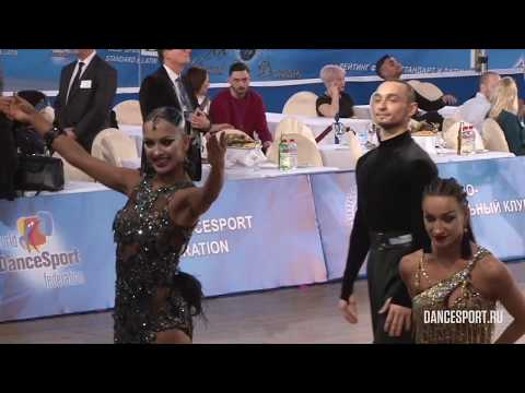 Vladislav Nikishin - Polina Golubeva, RUS, 1/8 Cha-Cha-Cha